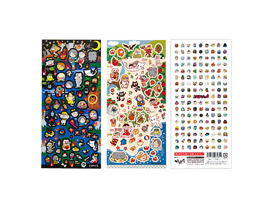 妖怪シール | BEEWING SAN-IN SELECT SOUVENIR SHOP | 鳥取
